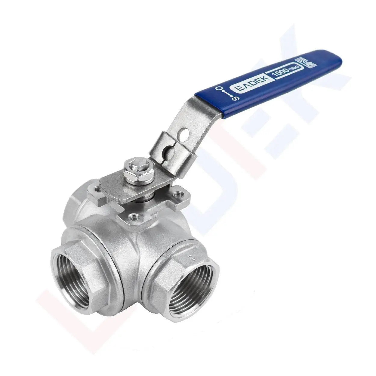3-Way Globe Valve 1/4" Efficient Flow Control
