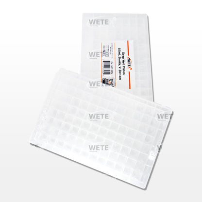 0.5mL Deep Well 96 PCR Plate, Sterile, V-Bottom