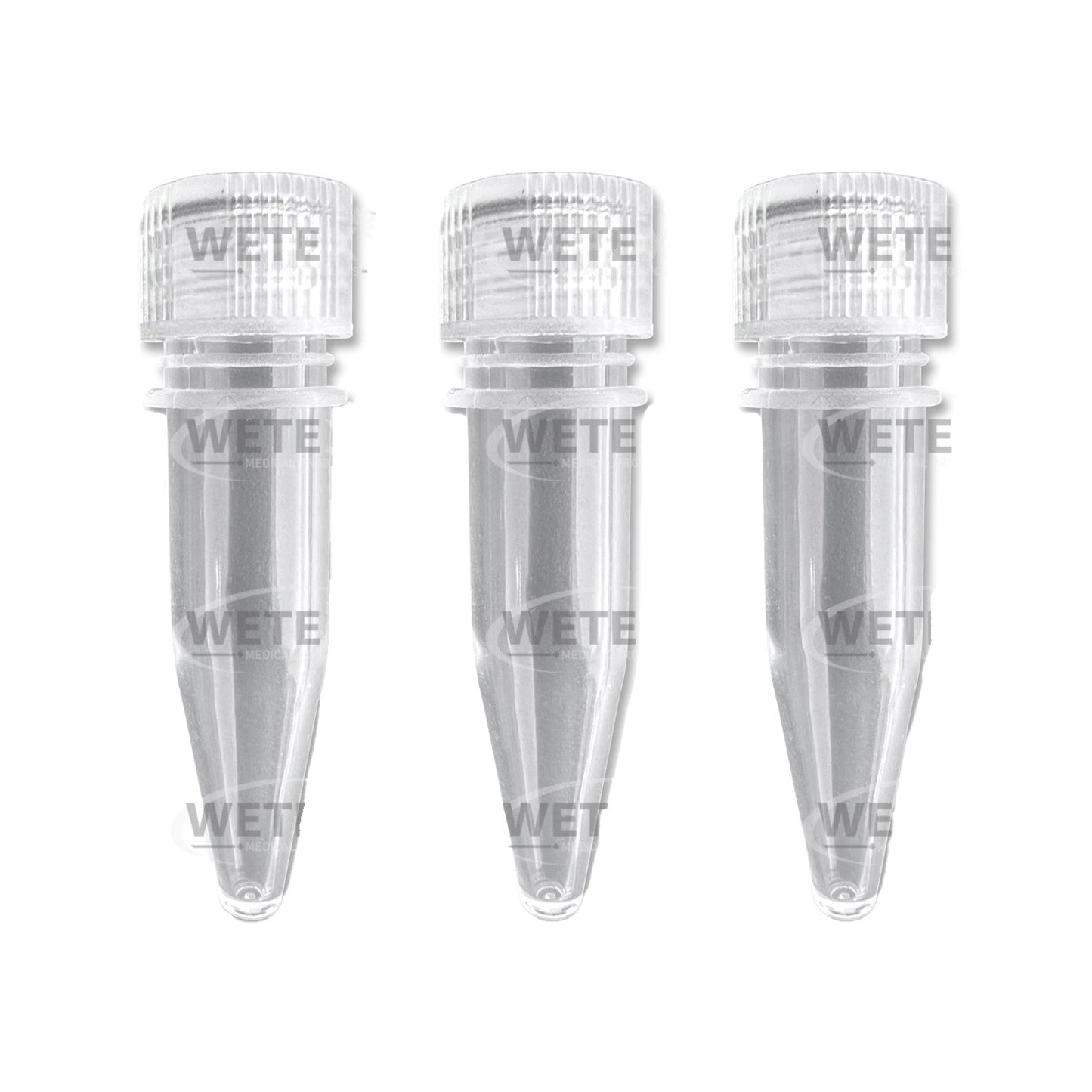 0.5ml Centrifuge Clear Tubes Sterile with Screw Cap