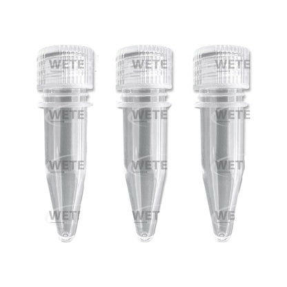 0.5ml Centrifuge Clear Tubes Sterile with Screw Cap