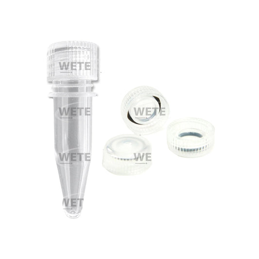 0.5ml Centrifuge Clear Tubes Sterile with Screw Cap