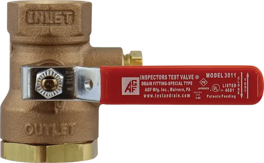 3011BV Inspector Test Ball Valve for Fire Protection
