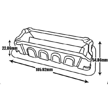 10mL Polystyrene Reagent Reservoir (1 Case)