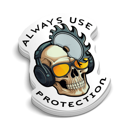 Protection  -  Hard Hat Decal
