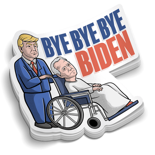 Bye Bye Bye - Hard Hat Decal