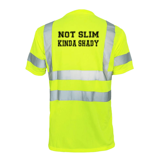 Slim Shady- Reflective Safety T-Shirt