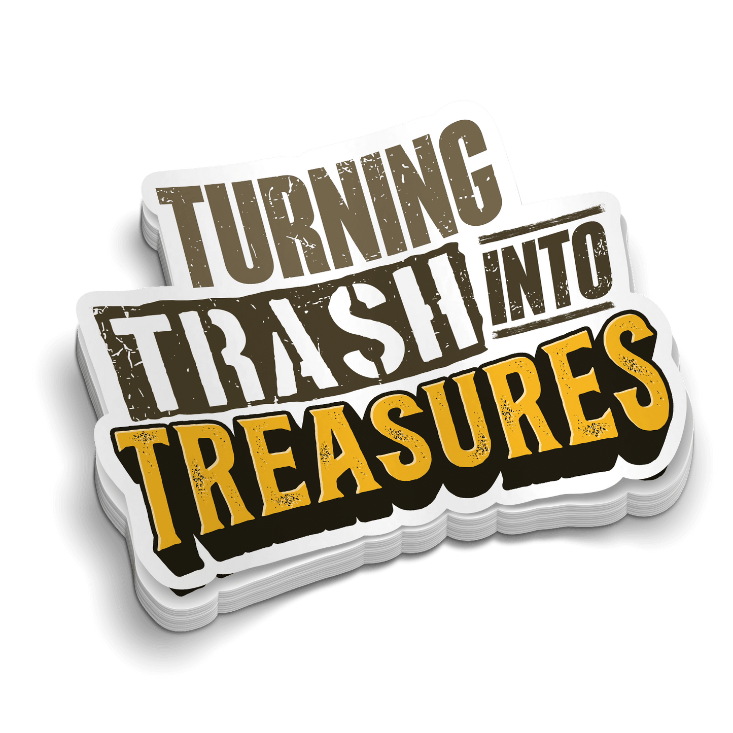 FunBucket Kustoms - Trash Into Treasures Decal