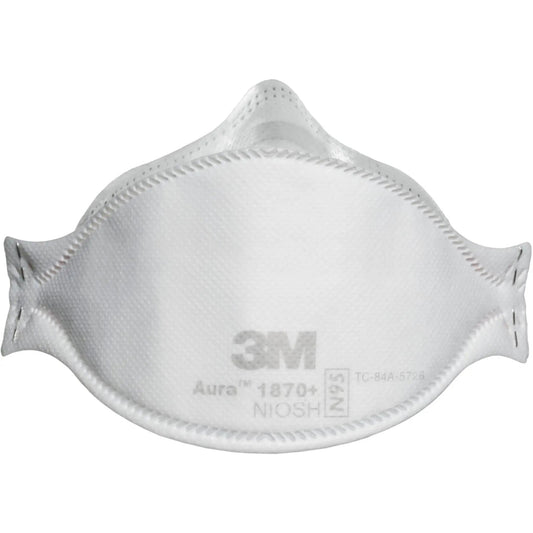 3M 1870+ Aura N95 Health Care Particulate Respirator & Surgical Mask