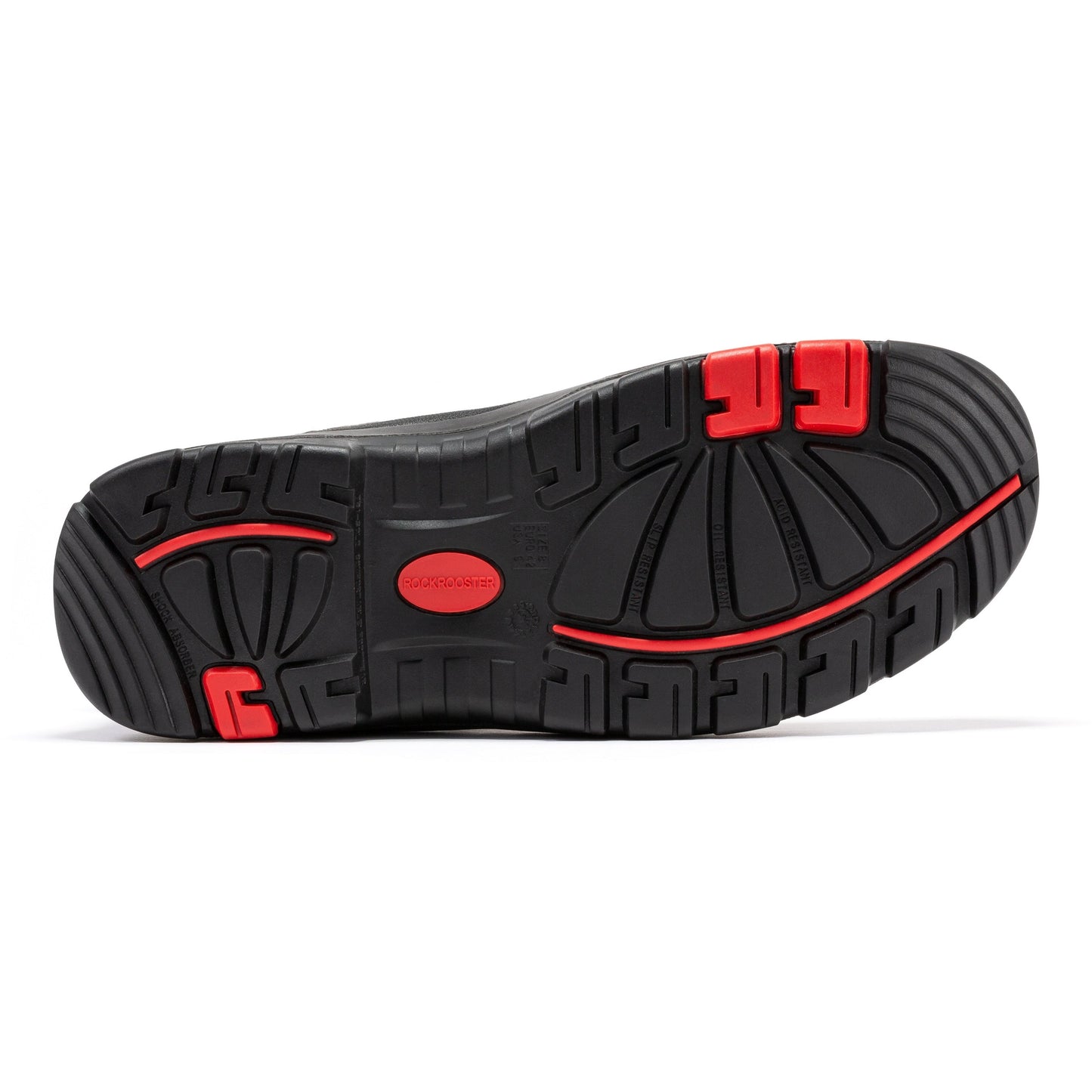 ROCKROOSTER Zumbro 6 inch Wide, Soft Toe, Rubber Outsole, EH Protection, ASTM 2892, Work Boots AK371