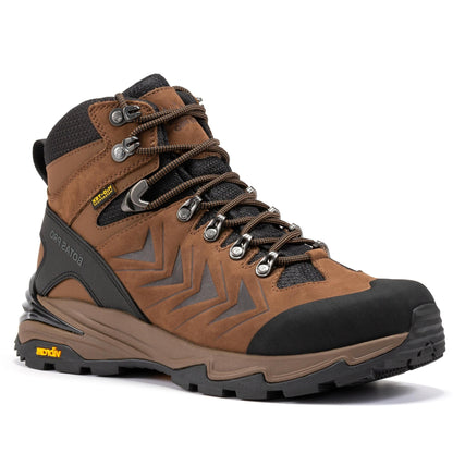 Botas Pro Brown 6 Inch Waterproof Hiking Boots with VIBRAM® Traction Lug Outsole  BP22121