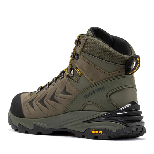 Botas Pro Olive 6 Inch Waterproof Hiking Boots with VIBRAM® Traction Lug Outsole  BP22123
