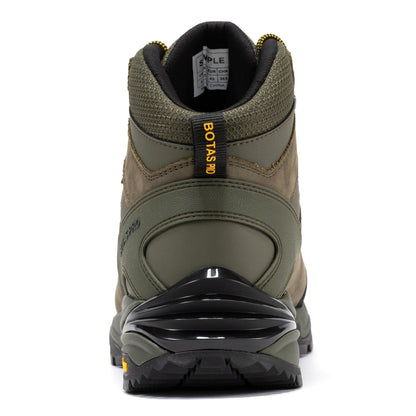 Botas Pro Olive 6 Inch Waterproof Hiking Boots with VIBRAM® Traction Lug Outsole  BP22123