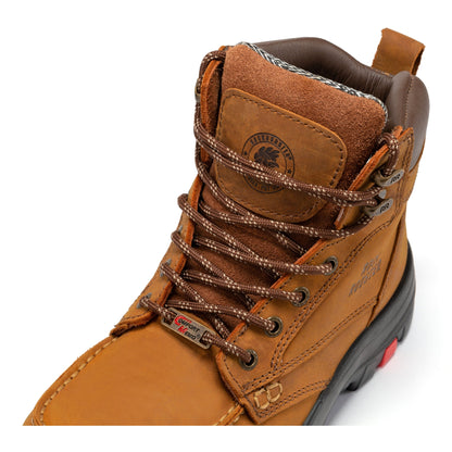 ROCKROOSTER Zumbro 6 inch Wide Steel Toe, Rubber Outsole, EH Protection,, ASTM 2413, Work Boots AK370