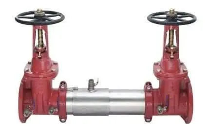 4" Double Check Assembly OSY Valve Fire Protection Backflow Preventor Valve