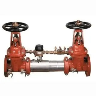 4" Double Check Detector With OS And Y Valve