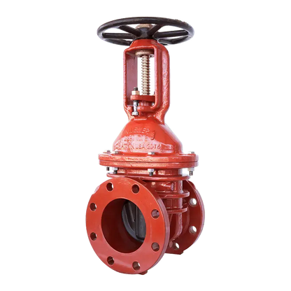 Ductile Iron OSY Resilient Wedge Gate Valve Flanged for Fire Protection Systems
