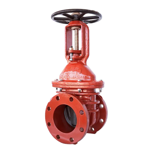 Ductile Iron OSY Resilient Wedge Gate Valve Flanged for Fire Protection Systems