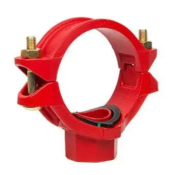 Universal 1-3/4" Red Headguard Two Piece Fire System