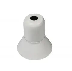 401 Two Piece Steel Escutcheon Chrome White Finish