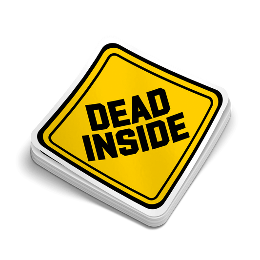 Dead Inside - Hard Hat Decal
