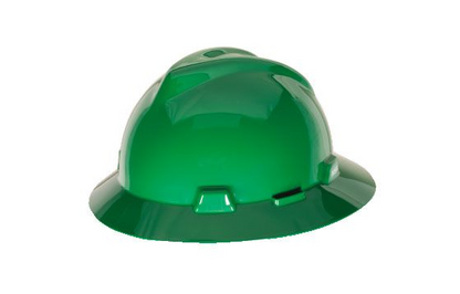 V-Gard Slotted Full Brim Hard Hat