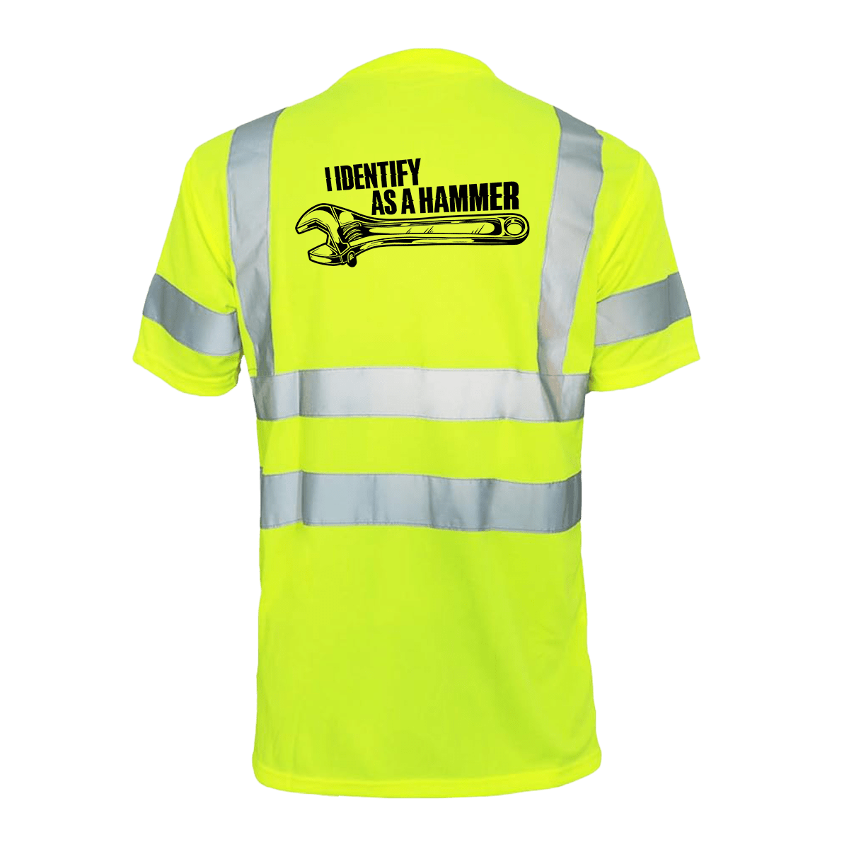 Identify As A Hammer - Reflective Safety T-Shirt