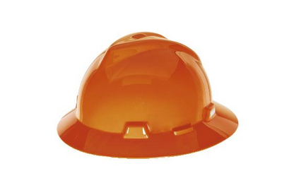 V-Gard Slotted Full Brim Hard Hat