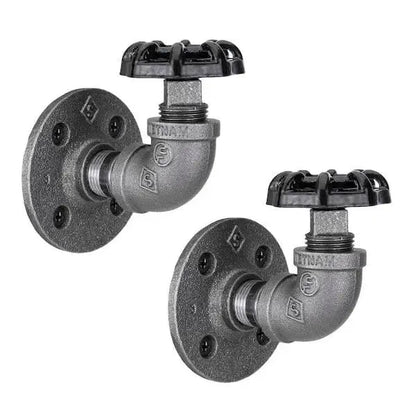 6" Black Cast Iron Flanged Ell 90 Degree Fire Protection