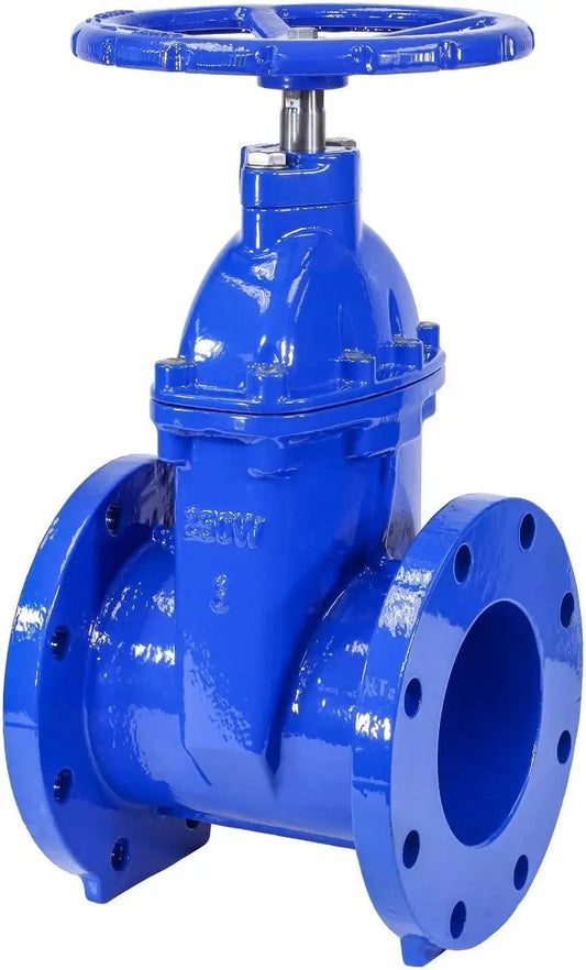 6 Flanged Non Rising Stem Gate Valve With Handwheel 6"