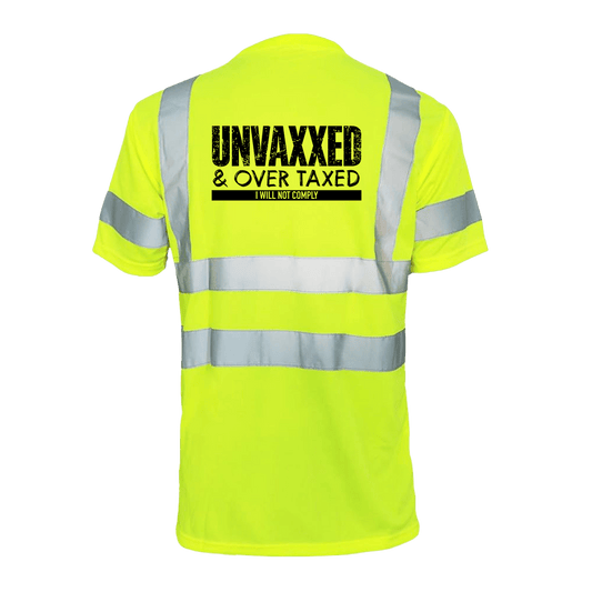 Over Taxxed - Reflective Safety T-Shirt