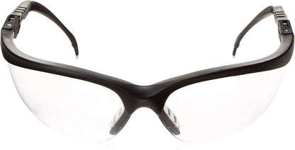 MCR Safety Klondike KD3 Magnifiers Bifocal Safety Glasses with Clear Lenses