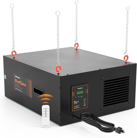 AlorAir PuriCare 1100 Air Filtration System – High-Performance Dust Collector