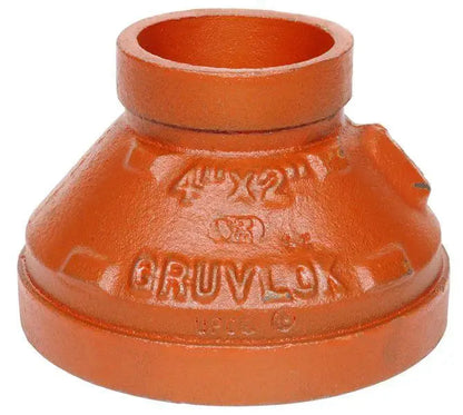 7072 10" X 4" Painted Gr Concentric Reducer
