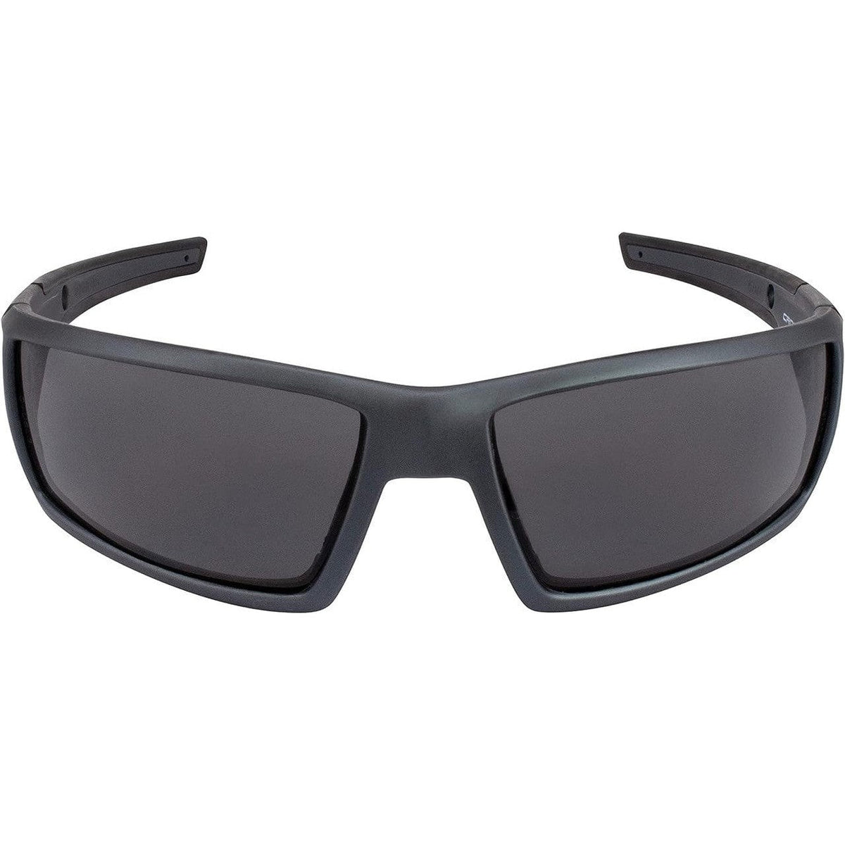 Crossfire Cumulus Safety Glasses Aluminum Gray with Smoke Lenses