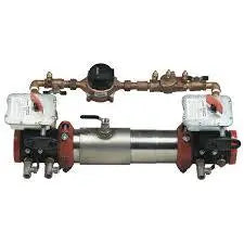 2-1/2" Double Check Detector Backflow Preventor Valve Ductile Iron Assembly