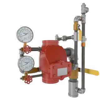 Trimmed Alarm Valve for Fire Protection System Equipment