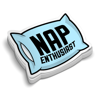 Nap Enthusiast -  Hard Hat Decal