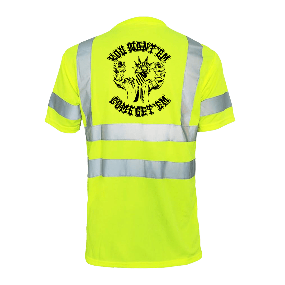 Come Get 'EM - Reflective Safety T-Shirt