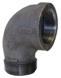 90 Degree Street Elbow Malleable Iron Domestic Fitting