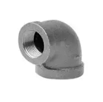 90 Degree Reducing Elbow Cast Iron Domestic Threaded Fitting
