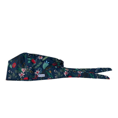 DK Scrubs Floral Scrub Cap