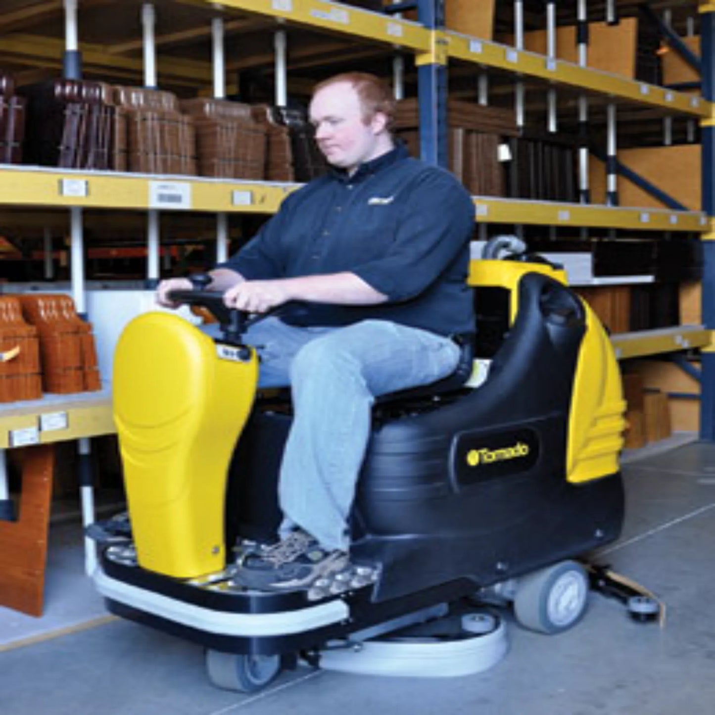 Tornado BD 28/27 Ride-On Automatic Floor Scrubber