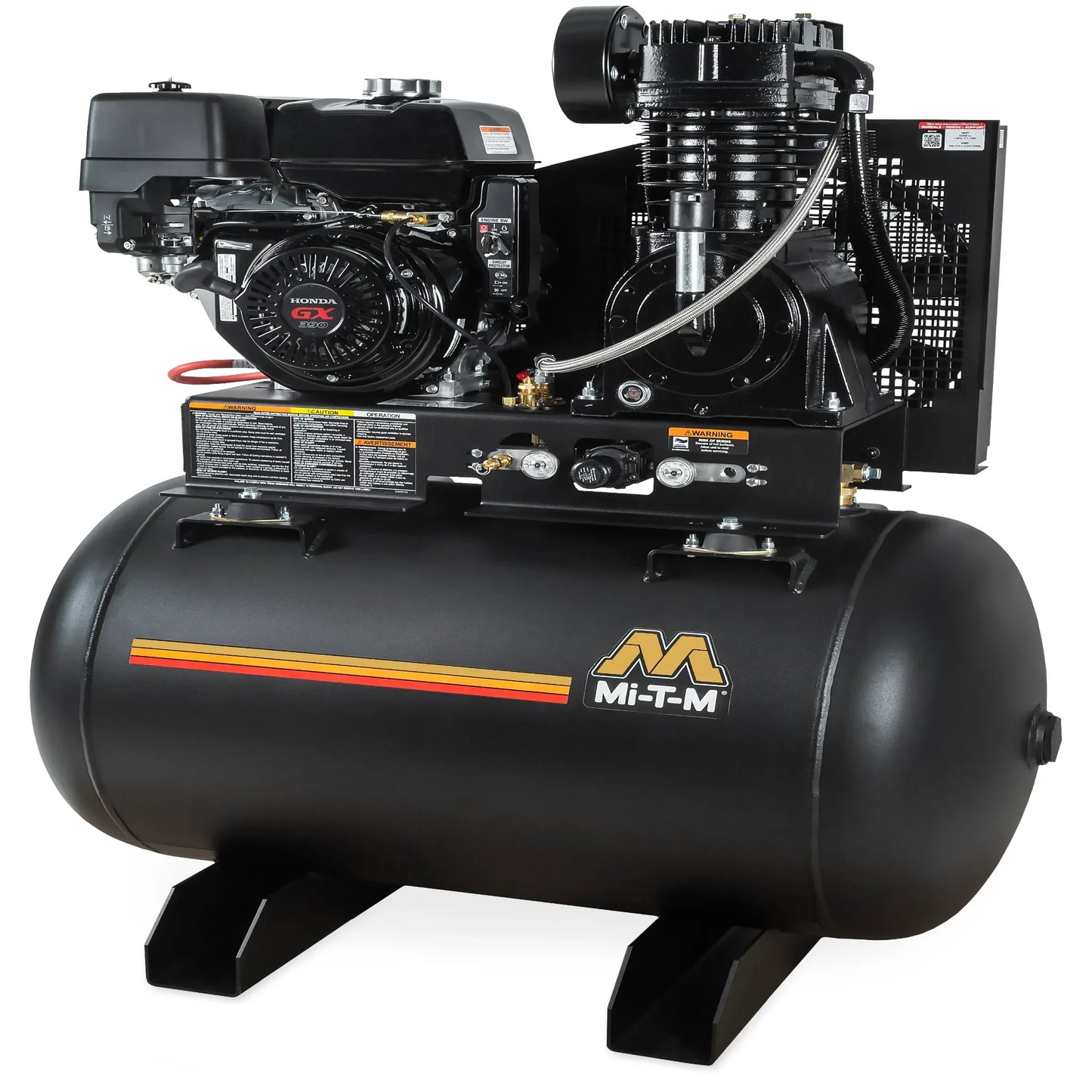 Mi-T-M 80-Gallon Two Stage Gasoline - ABS-13H-80H
