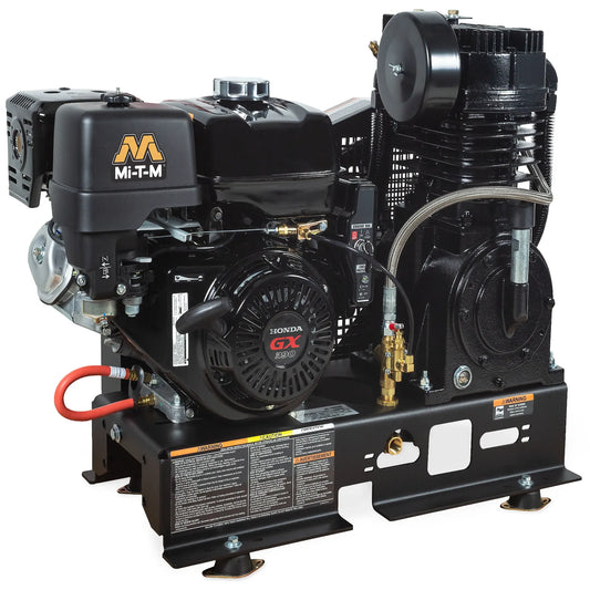 Mi-T-M Base-Mount Two Stage Gasoline - ABS-13H-B
