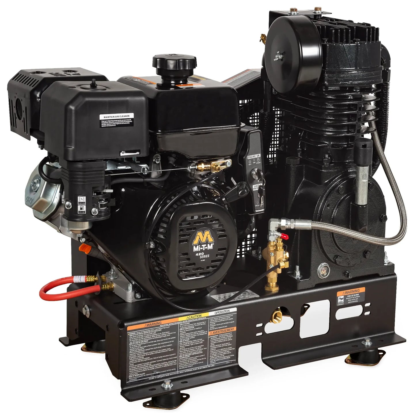 Mi-T-M Base-Mount Two Stage Gasoline - ABS-14M-B