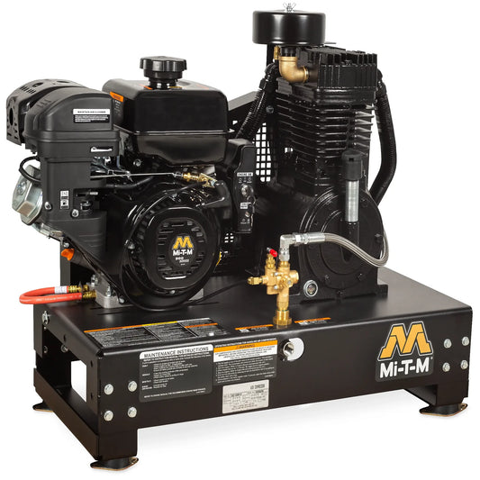 Mi-T-M Base-Mount Two Stage Gasoline - AM2-SM09-B