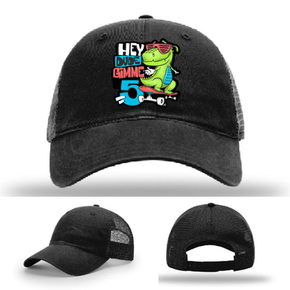 Gimme 5 Leather Patch Hat