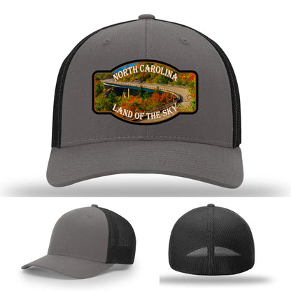 Land of the Sky Leather Patch Hat