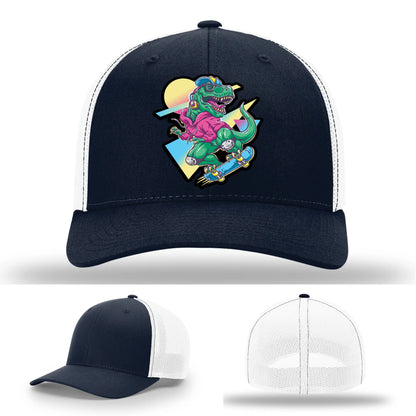 Skater Rex Leather Patch Hat