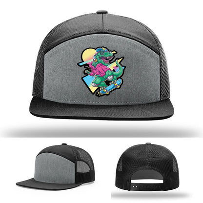 Skater Rex Leather Patch Hat